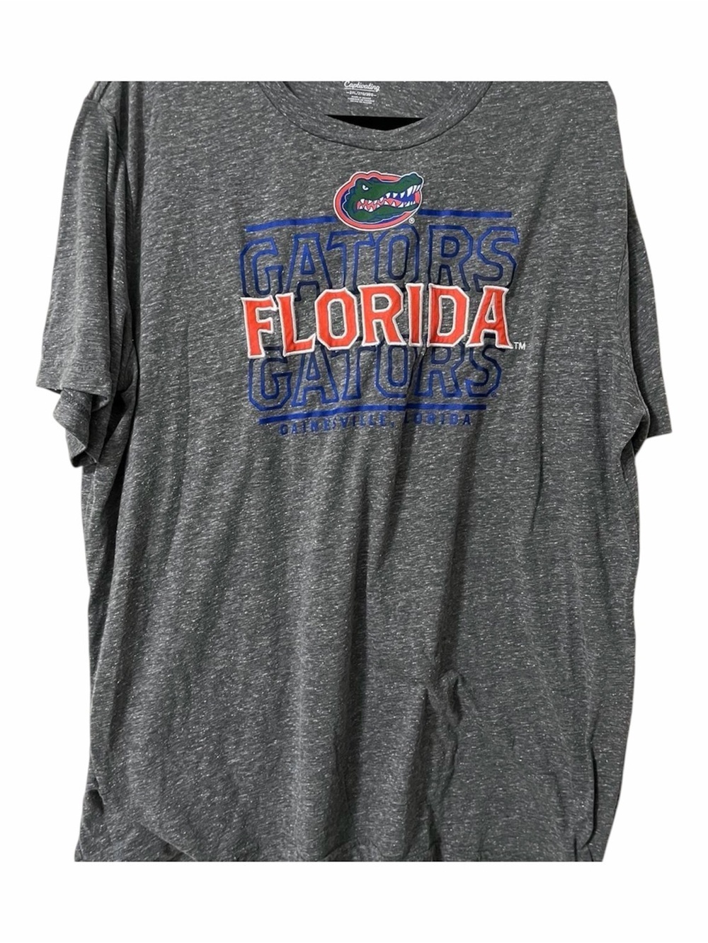 Florida Gators Embroidered College Tee University of Florida Size 2x Basketball